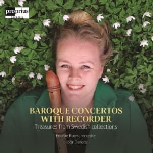 Emelie Roos & Höör Barock - Baroque Concertos With Recorder - T (CD)