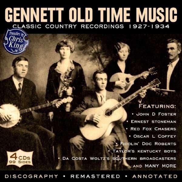 Various Artists: Gennett Old Time Music (4CD)