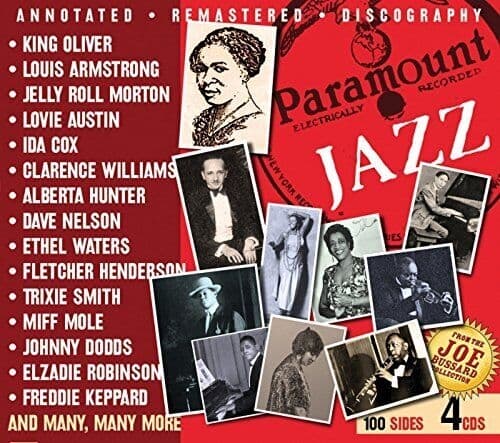 Blandade Artister: Paramount Jazz (4CD)