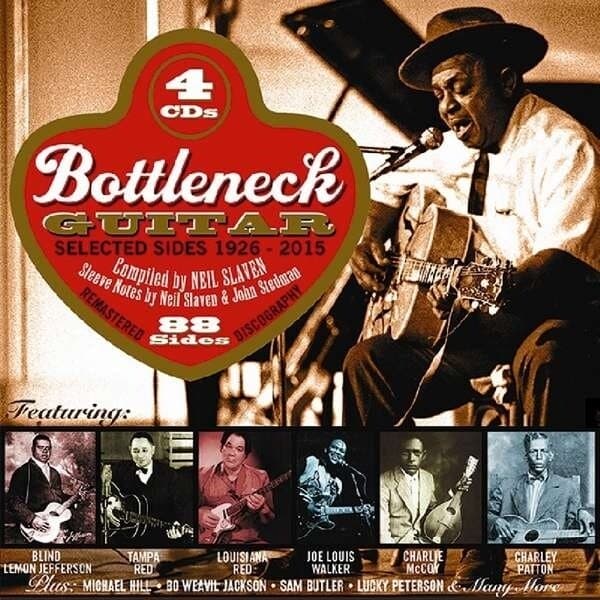 Various Artists: Bottleneck Guitar: 1926 - 2015 (4CD)