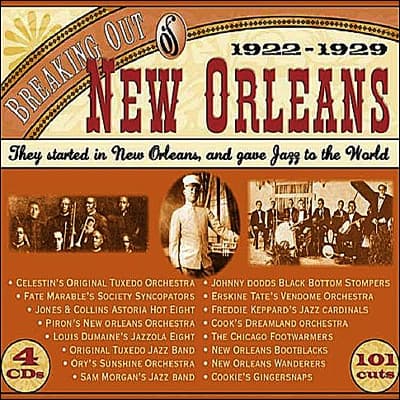 Blandade Artister: New Orleans 1922-1929 (4CD)