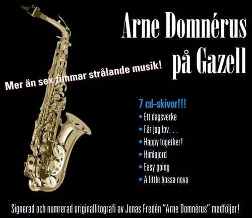 Domnérus Arne: På Gazell (7CD)