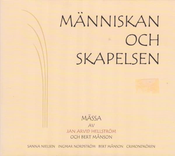 Nielsen Sanna: Människan Och Skapelsen (CD)