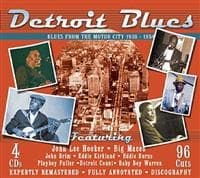 Blandade Artister: Detroit Blues (4CD)