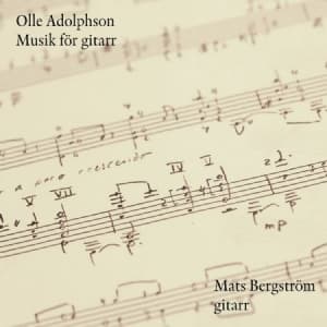 Adolphson Olle - Musik För Gitarr (CD)