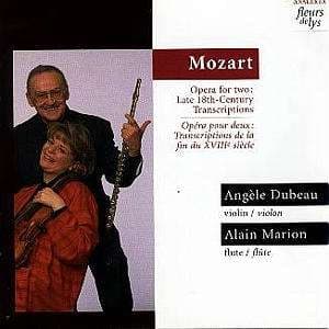 Dubeau Angèle Marion Alain - Mozart: Opera For Two - Late 18Th C (CD)