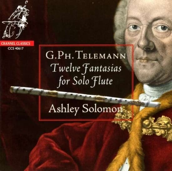 Telemann G P - Twelve Fantasias For Solo Flute (CD)
