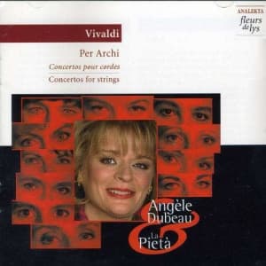 Dubeau Angèle & La Pietà - Vivaldi: Concertos For Strings (CD)