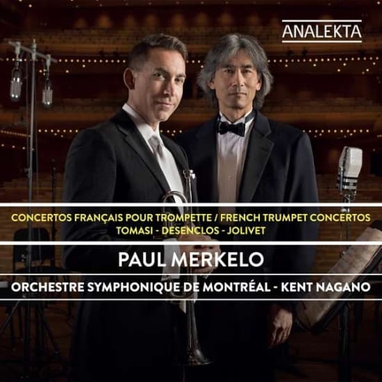 Merkelo Paul Nagano Kent - French Trumpet Concertos (CD)