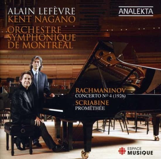 Lefèvre Alain Orchestre Symphoniq - Rachmaninov: Piano Concerto No. 4 (CD)