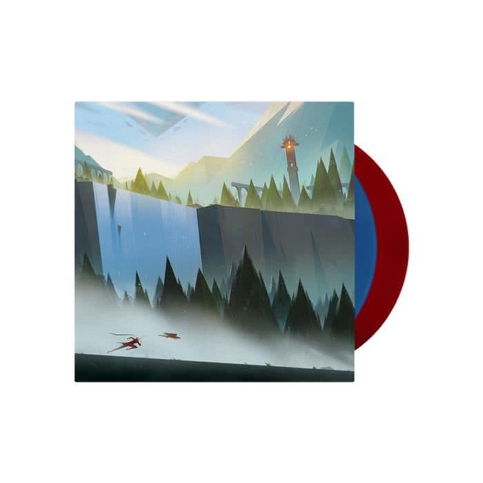 The Pathless OST vinyler Red & Blue - 2LP