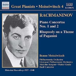 Rachmaninov Sergej - Piano Concertos 1 & 2 (CD)