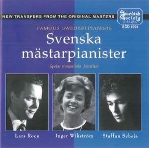 Roos/Scheja/Wikström - Famous Swedish Pianists (CD)