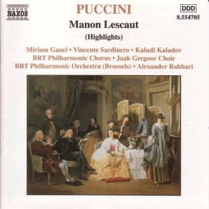 Puccini Giacomo - Manon Lescaut (CD)