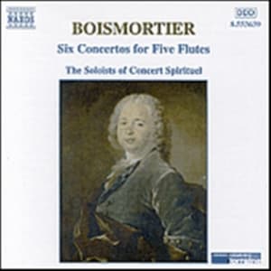 Boismortier Joseph Bodin De - 6 Concertos For 5 Flutes (CD)