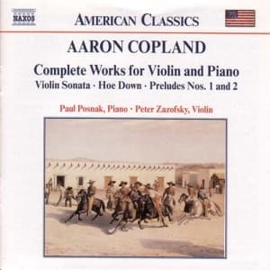 Copland Aaron - Kompletta Verk För Violin & Pi (CD)