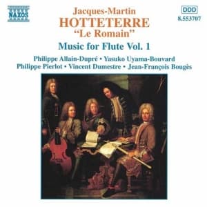 Hotteterre Jacques - Music For Flute Vol 1 (CD)