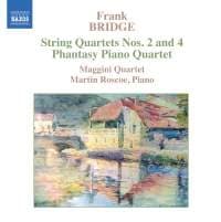 Bridge Frank - Stråkkvartett Nr 2 & 4 (CD)