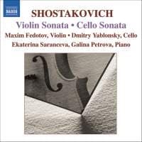 Shostakovich - Cello And Violin Sonatas (CD)