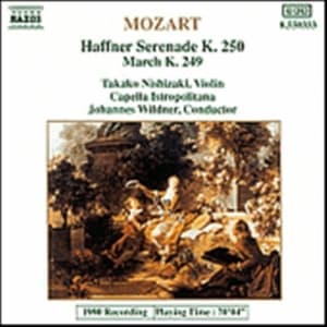 Mozart Wolfgang Amadeus - Haffner Serenade K. 250 March (CD)