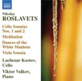 Pikkukuva 1 / 2: Roslavets - Works For Cello And Piano (CD)