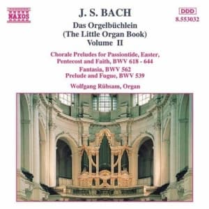 Bach Johann Sebastian - Little Organ Book Vol 2 (CD)