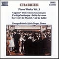 Pikkukuva 1 / 2: Chabrier Emmanuel - Verk För Piano Vol 3 (CD)