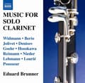 Miniatyrbilde 1 av 2: Various Composers - Music For Solo Clarinet (CD)
