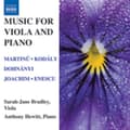 Pikkukuva 1 / 2: Martinu / Kodaly / Enesco / Joachim - Music For Viola And Piano (CD)