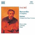 Miniatyrbillede 1 af 2: Faure Gabriel - Barcarolles Complete (CD)