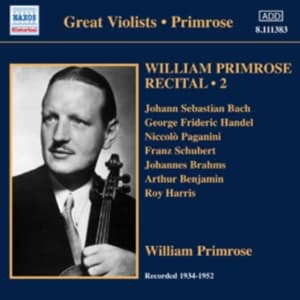 William Primrose - Recital Vol 2 (CD)