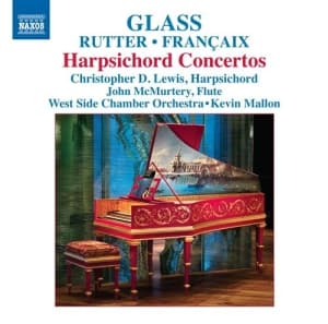 Francaix / Rutter / Glass - Harpsichord Concertos (CD)