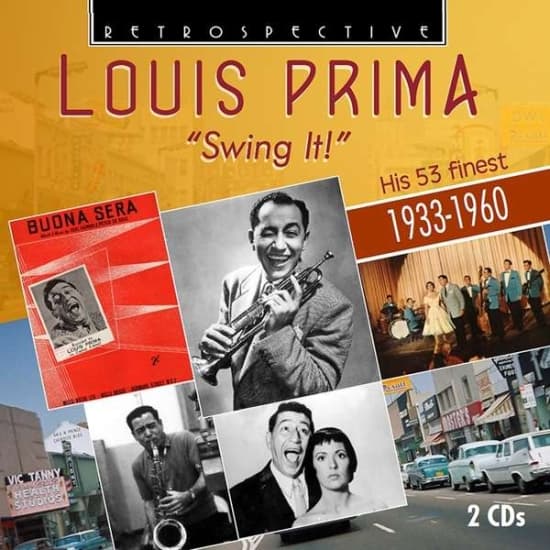 Louis Prima - "Swing It!" (CD)