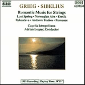 Grieg/Sibelius - Romantic Music For String (CD)