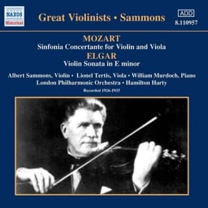Elgar/Mozart - Sinfonia Concertante (CD)