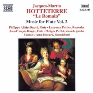 Hotteterre Jacques - Music For Flute Vol 2 (CD)
