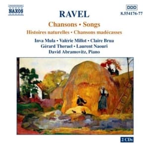 Ravel Maurice - Songs For Voc & Piano (CD)