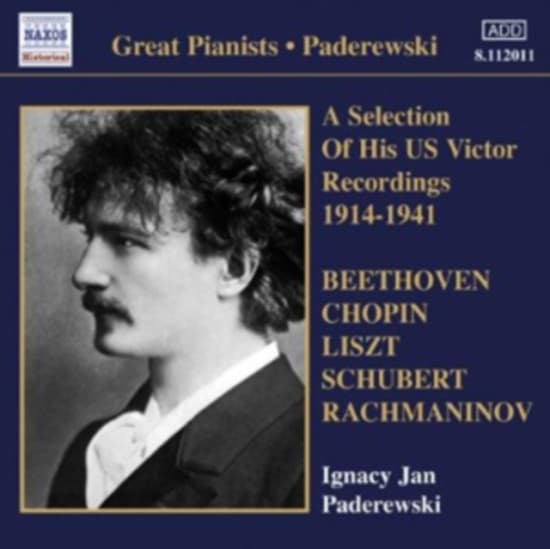 Paderewski - A Selection Of His Victor Recording (CD)