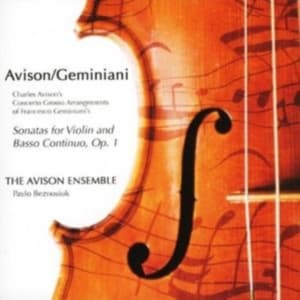 Geminianifrancesco - Sonatas For Violin And Basso (CD)