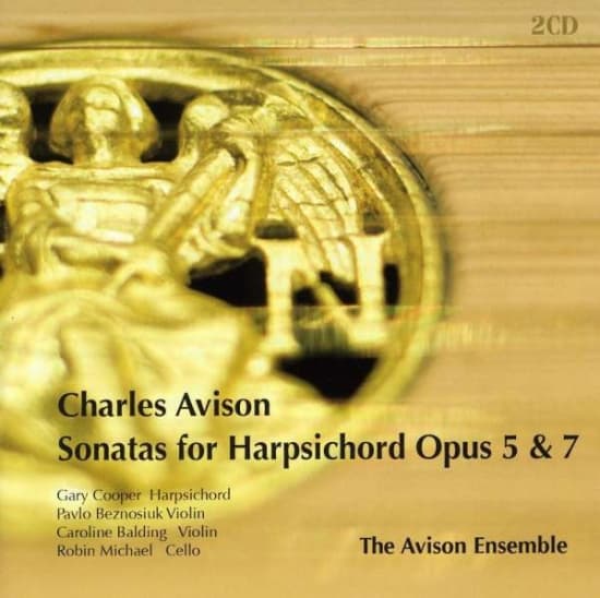 Avisoncharles - Sonatas For Harpsichord Opus 5 & 7 (CD)