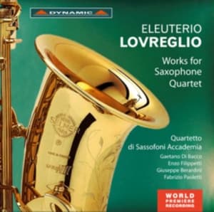 Lovreglio Eleuterio - Works For Saxophone Quartet (CD)