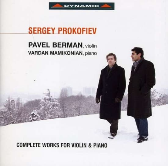 Prokofiev - Complete Works For Violin And Piano (CD)