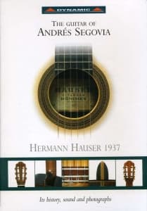Blandade Artister - The Guitar Of Segovia + Book + Post