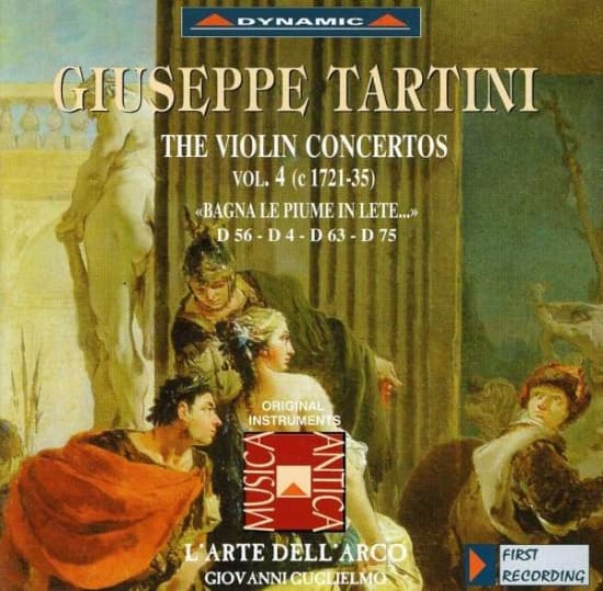 Tartini - The Violin Concertos Vol 4 (CD)