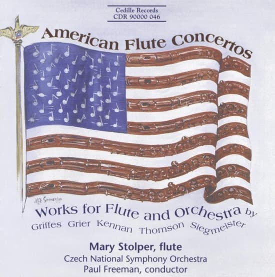 Various - American Works For Flute (CD)