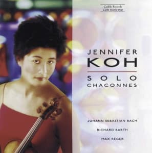 Bach/Barth/Reger - Solo Chaconnes (CD)