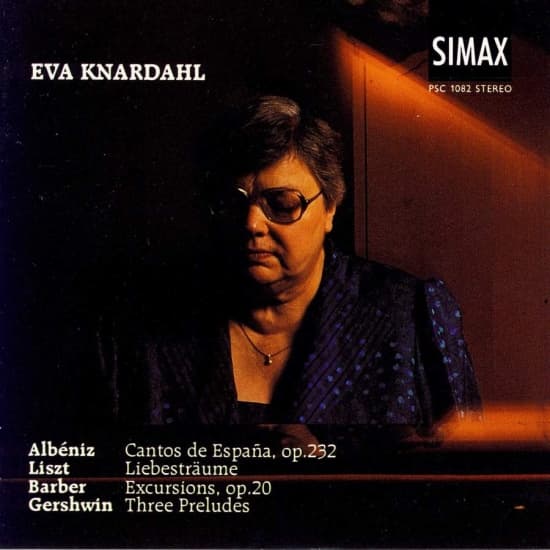 Knardahleva - Liszt/Gerschwin/Barber:Klaver (CD)
