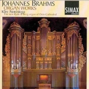 Nordstogakåre - Brahms:Organ Works (CD)