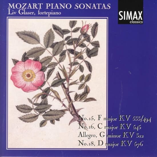 Glaserliv - Mozart:Piano Sonatas Vol 5 (CD)