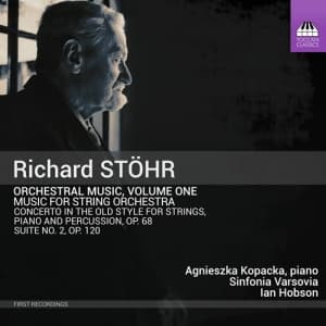 Stohr Richard - Orchestral Music, Vol. 1 - Music Fo (CD)